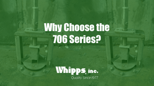 Whipps, Inc. 706 Series Mud Valves on display