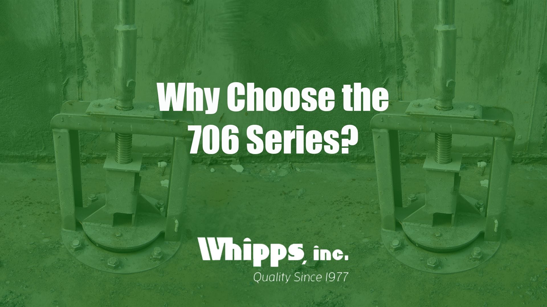 Whipps, Inc. 706 Series Mud Valves on display