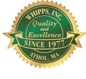 Whipps, Inc. quality since 1977 located in Athol, MA