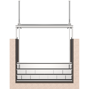 921–I – Dual Stem Embedded 920 Slide Gate