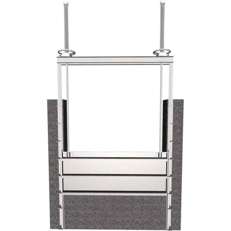 923-D-I – Standard Dual Stem Weir 920 Slide Gate