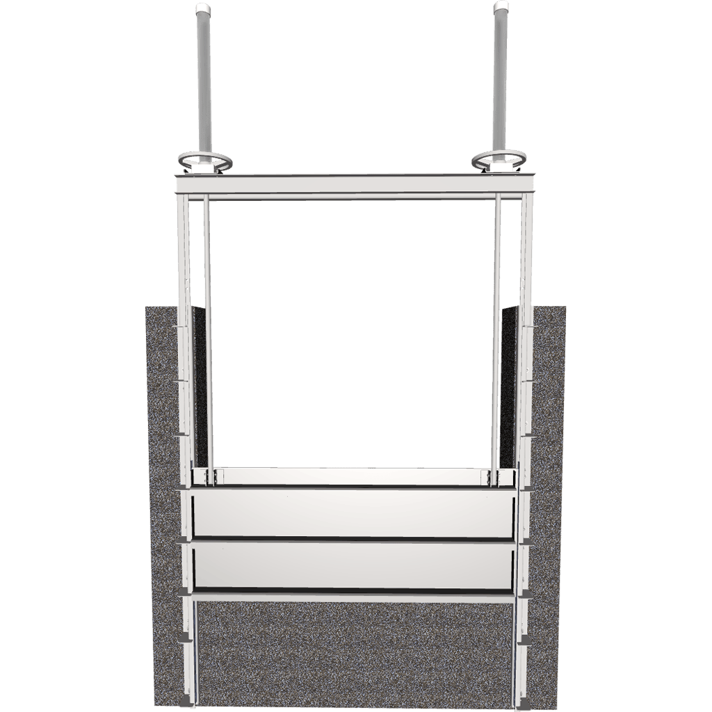 923-D-I – Standard Dual Stem Weir 920 Slide Gate
