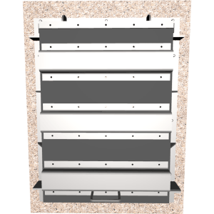 3D Model of 451 Flap Gate Rectangular