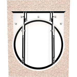 3D Model of 452 Flap Gate Pipe Mounted 2