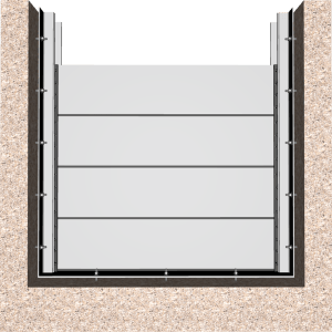 3D Model of 509 Aluminum Stop Log