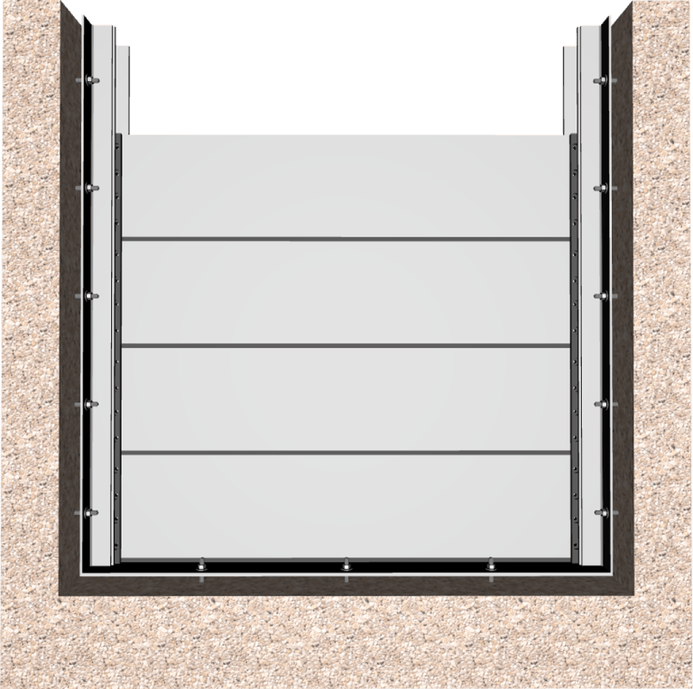 3D Model of 509 Aluminum Stop Log