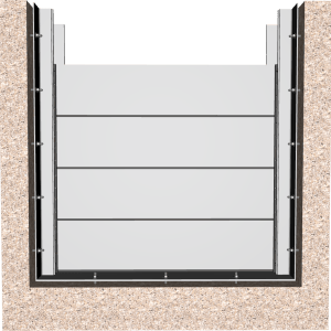 3D Model of 510 Aluminum Stop Log