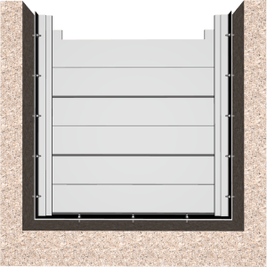 3D Model of 511 Aluminum Stop Log