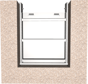 3D Model of 503-C Aluminum Channel Mounted Stop Gate