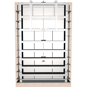 3D Model of 529 Stainless Steel Bulkhead Gate