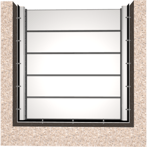3D Model of 529 Stainless Steel Stop Log
