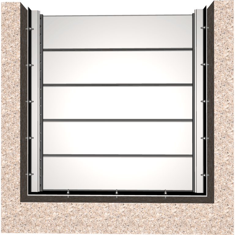 3D Model of 529 Stainless Steel Stop Log