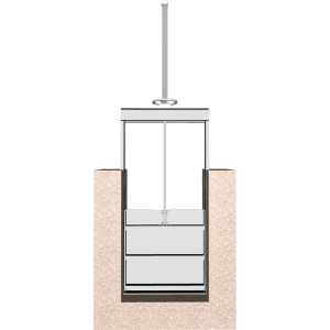 3D Model of 821 Aluminum Slide Gate