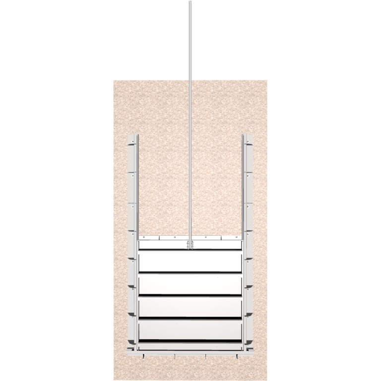 3D Drawing of 935 Stainless Steel Sluice Gate