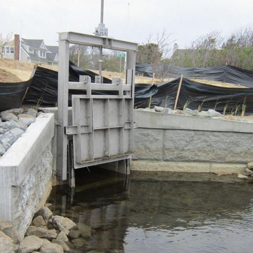 Irrigation Systems for areas growing trees to replace the ones cut down for development.