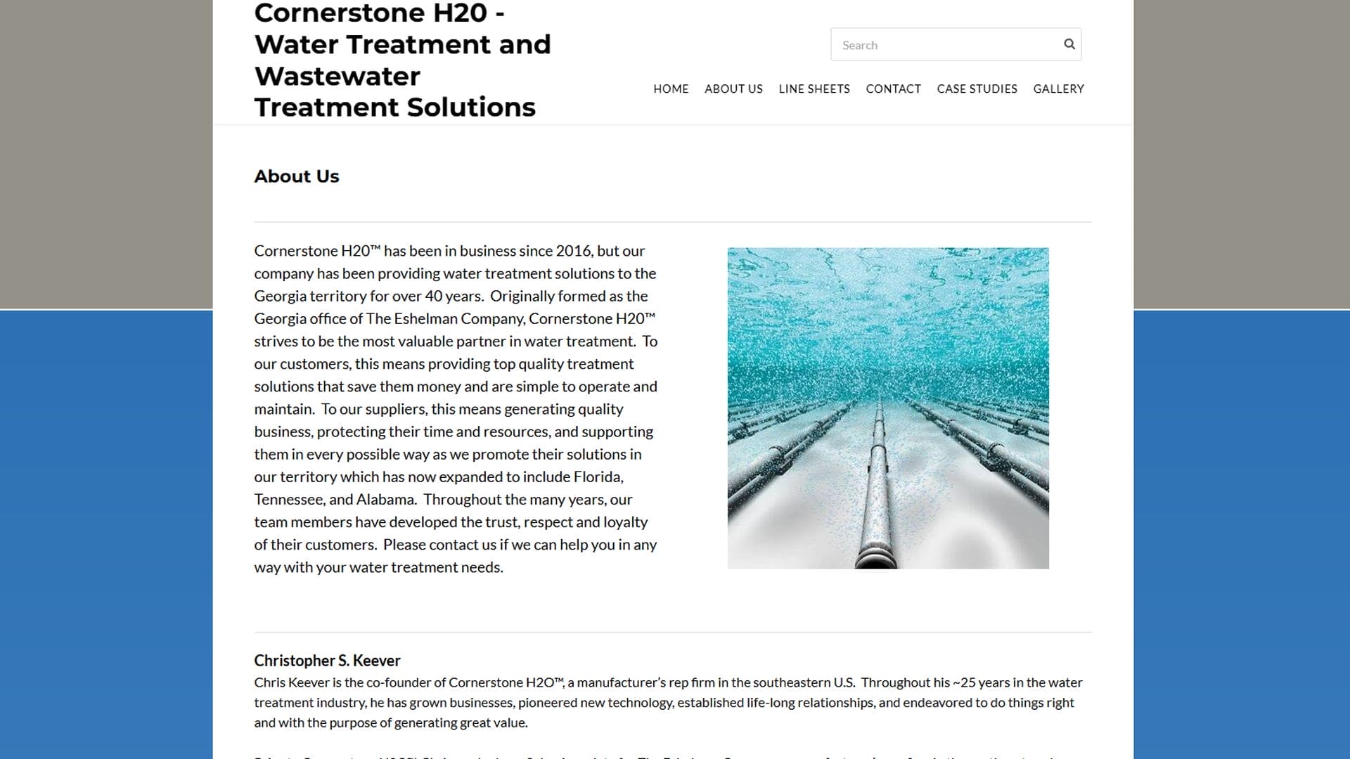 Whipps, Inc.'s Sales Rep Cornerstone H2O LLC