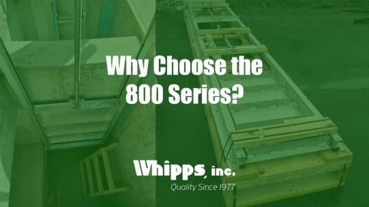 Why choose the 800 Series Aluminum Gates from Whipps, Inc.