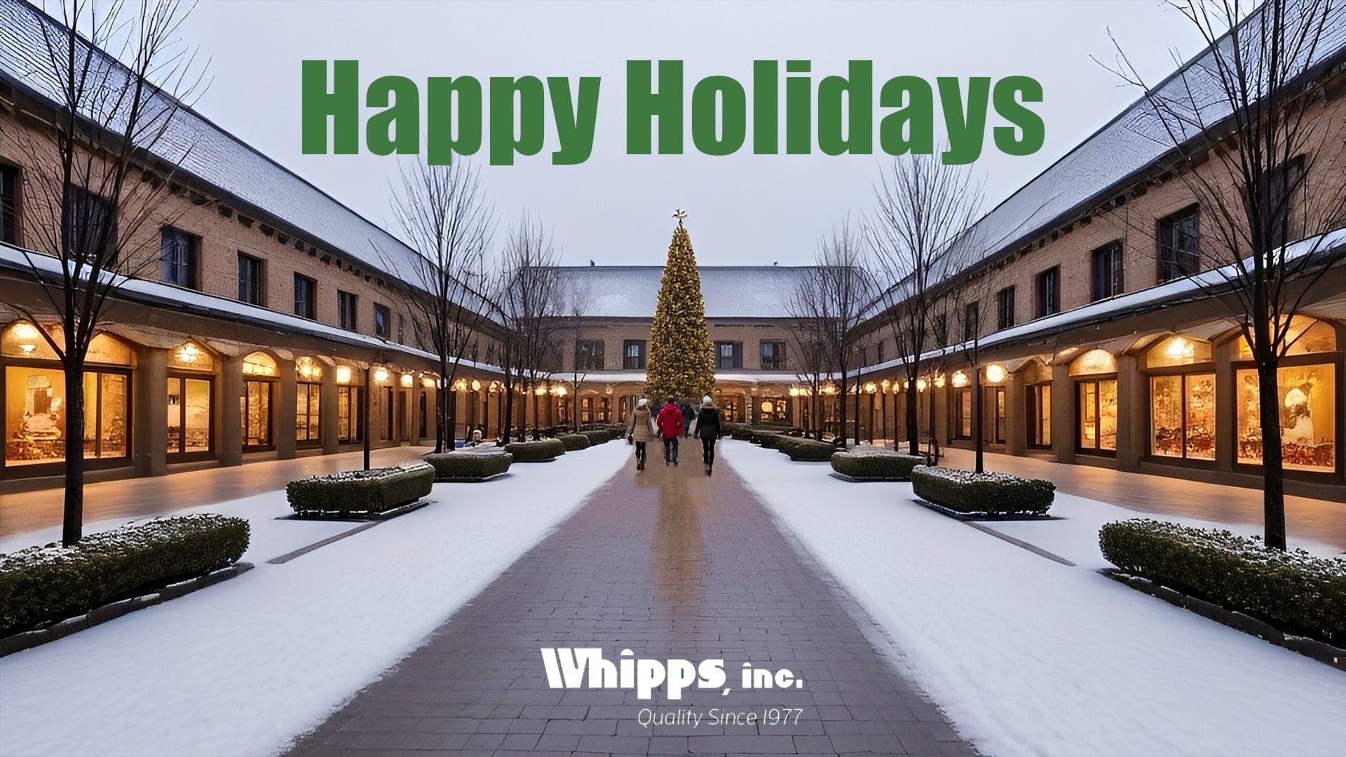 Happy Holidays and Merry Christmas from Whipps, Inc.