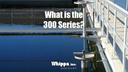 Industrial water control equipment showcasing a resilient telescoping valve from Whipps, Inc.'s 300 Series