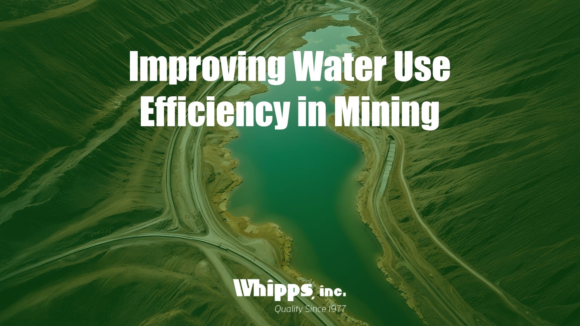 Great ways to improve water use efficiency in the mining industry
