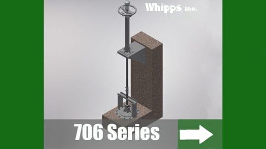 Custom 700 Series Mud Valves from Whipps, Inc. for Efficient Water Control