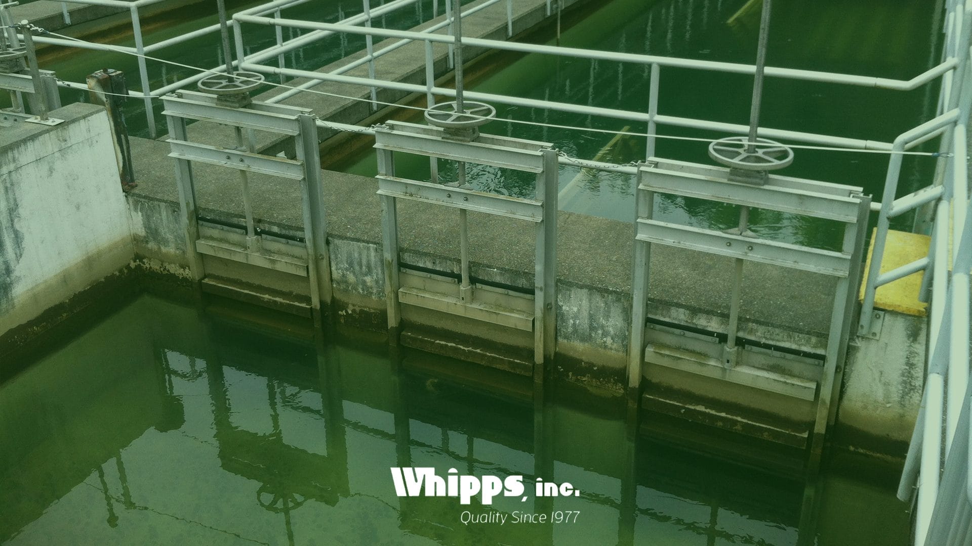 American Made Aluminum Sluice Gates from Whipps, Inc.