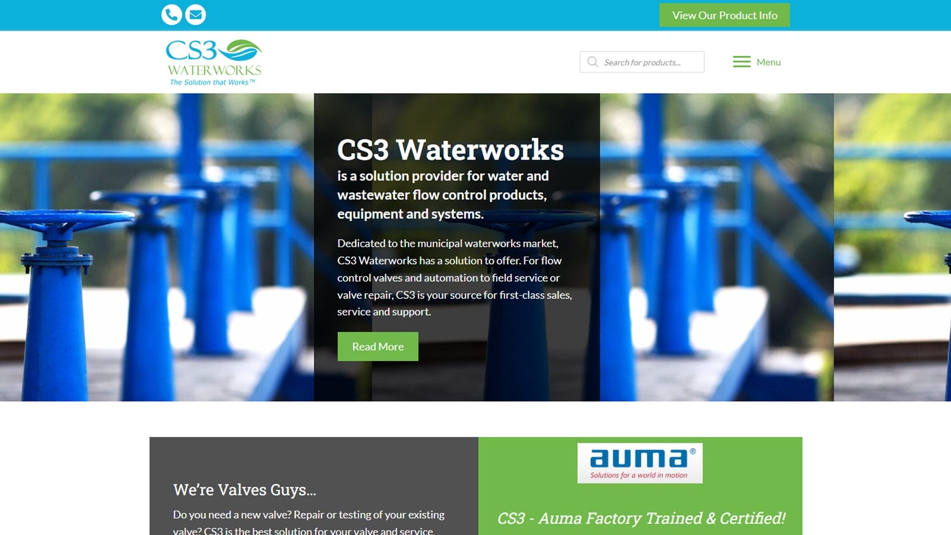 Website of CS3 Waterworks