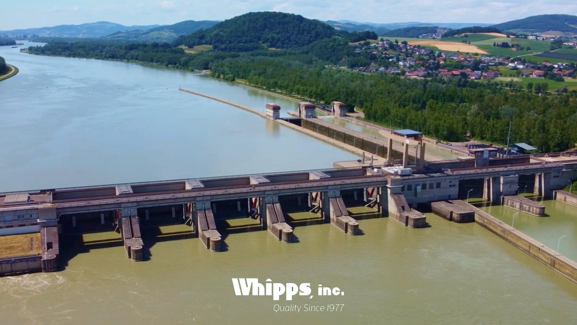 Whipps, Inc.'s 920, 930, and 950 Series sluice gates