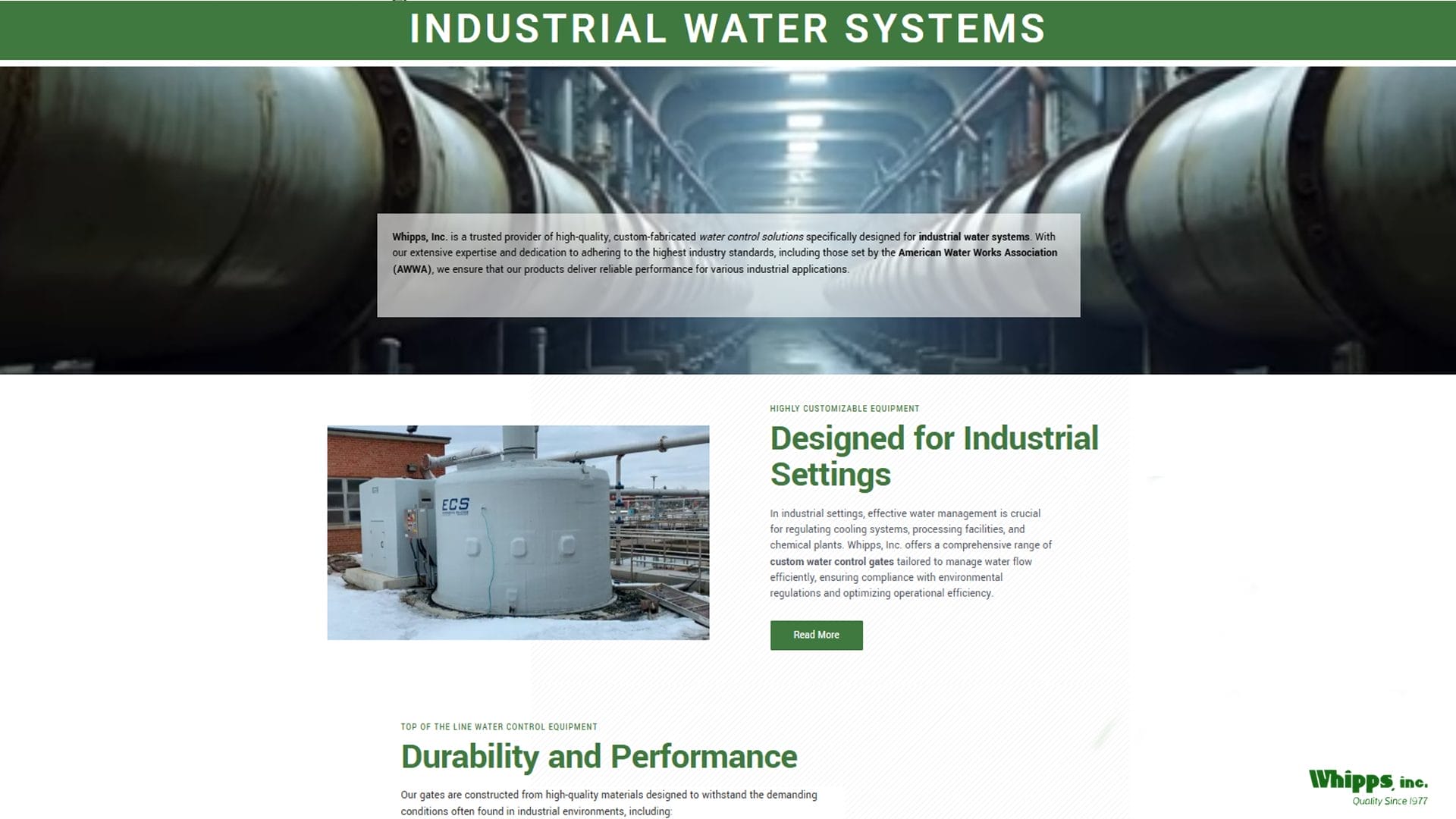 Industrial Water Systems